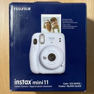 The Fujifilm INSTAX Mini 11 instant camera Ice White
